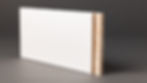 Flat jamb depicted against a dark background, illustrating a straightforward and effective solution for interior door framing