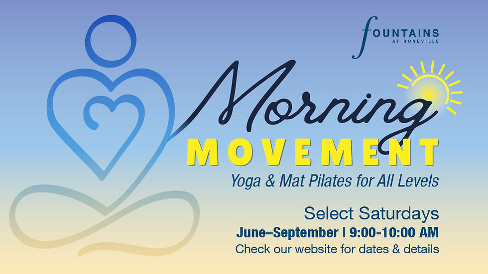 Fountains Morning Movement with Oxygen Yoga & Fitness
