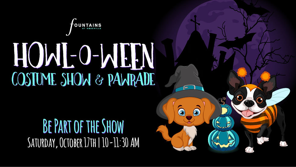 Halloween Dog Parade and Costume Show Poster