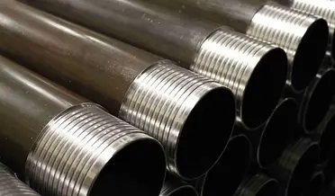image of steel casing inventory