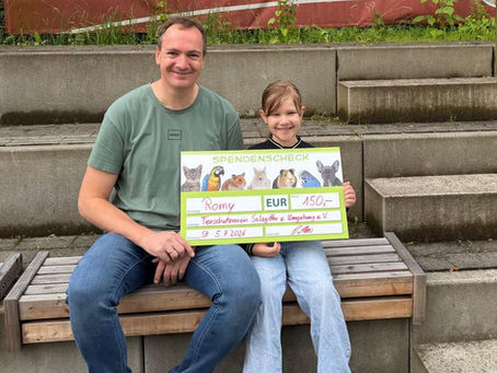 Großes Herz für Tiere: Die kleine Romy verzichtet auf Geburtstagsgeschenke!