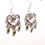 Thumbnail: Iridescent Heart Chandelier Earrings