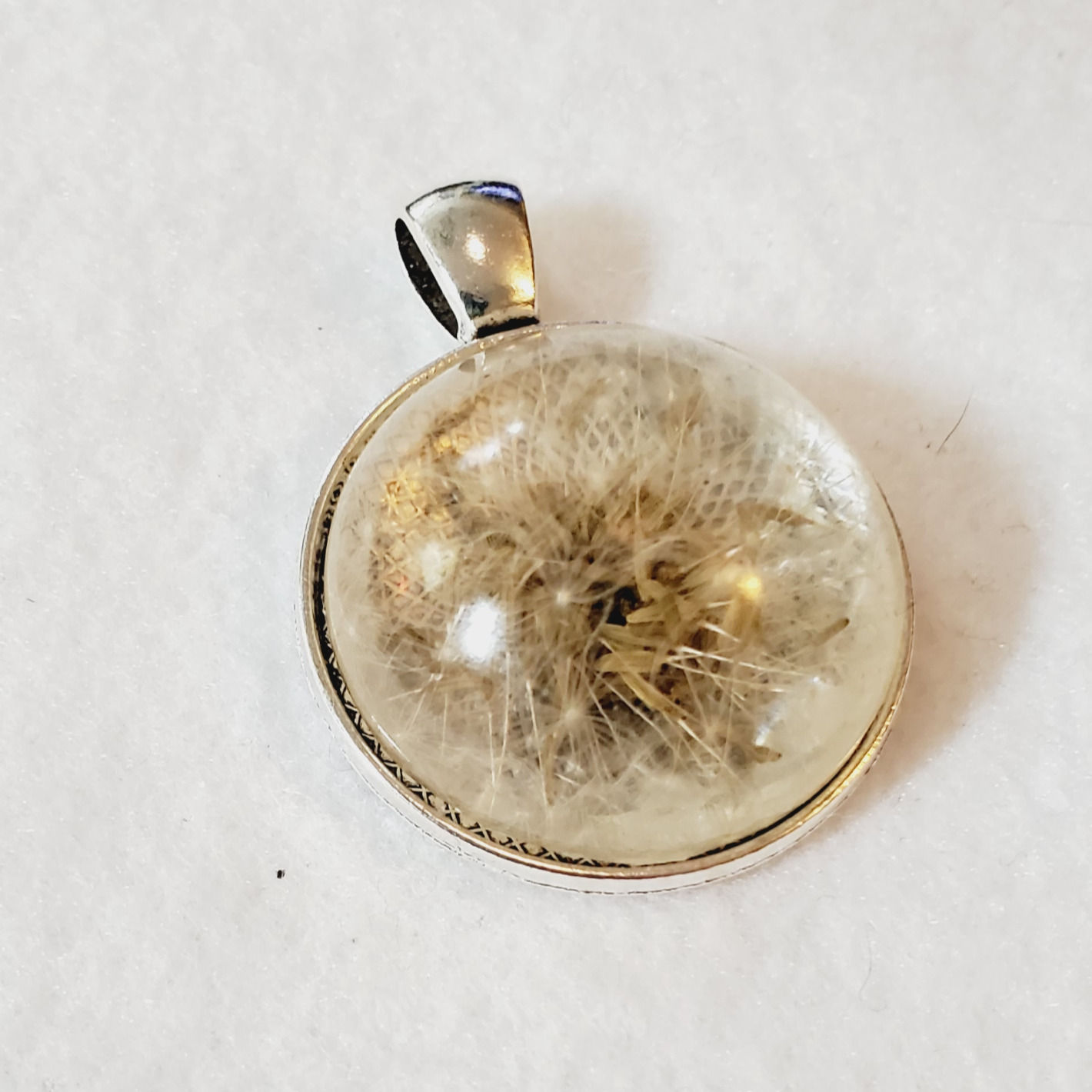 Make a Wish Flower Pendant