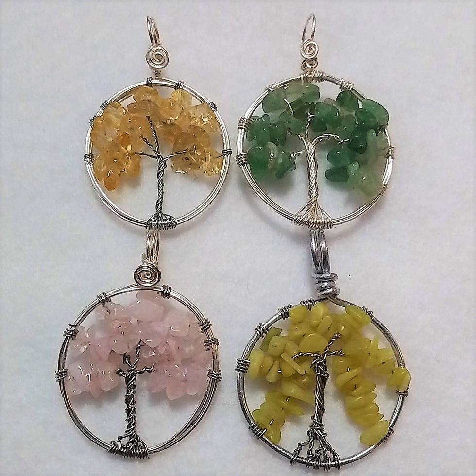 Thumbnail: Tree of Life Pendants by Earth's Natural Art and Jewelry