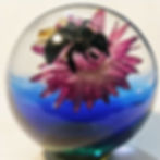 Bumblebee Flower Paperweight | Large