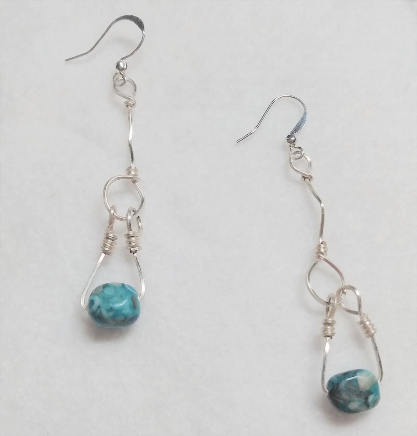 Earrings | Blue Stone | Jewelry