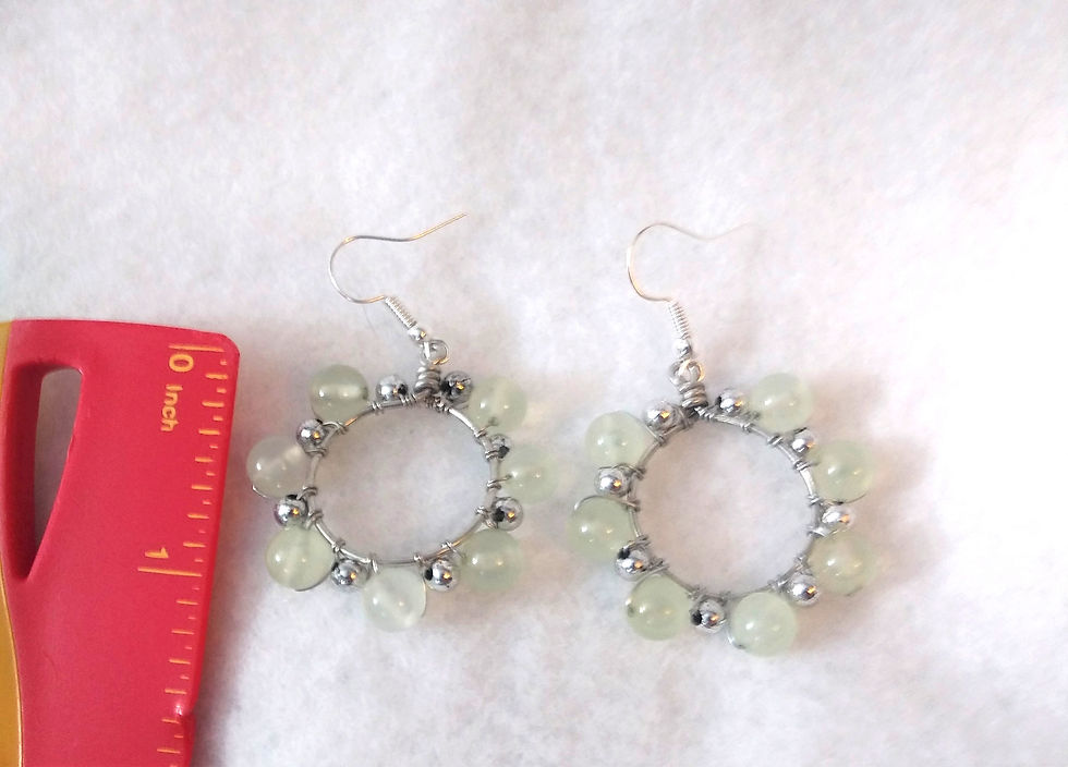 Thumbnail: CUSTOM ORDER | Green Aventurine Earrings