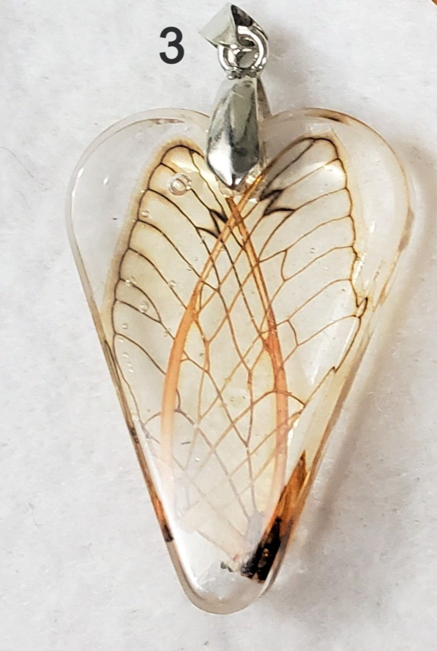 Thumbnail: Cicada Wing Brood X Necklace 2021 | Wings Equal Wishes