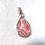 Thumbnail: Rhodochrosite | Wire Wrapped Pendant | Teardrop Pendant