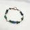 Thumbnail: Malachite and Lapis Wire Wrap Bracelet