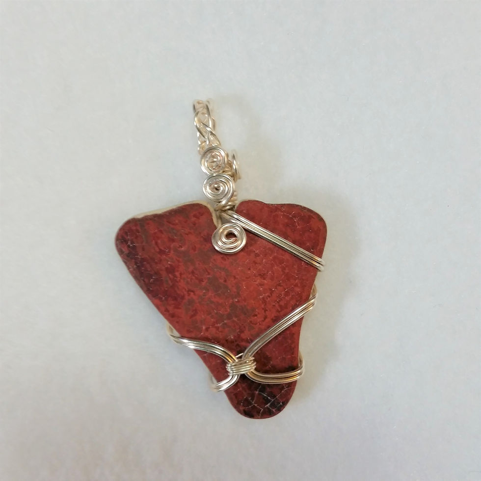 Thumbnail: Heart Pottery Pendants | Maryland