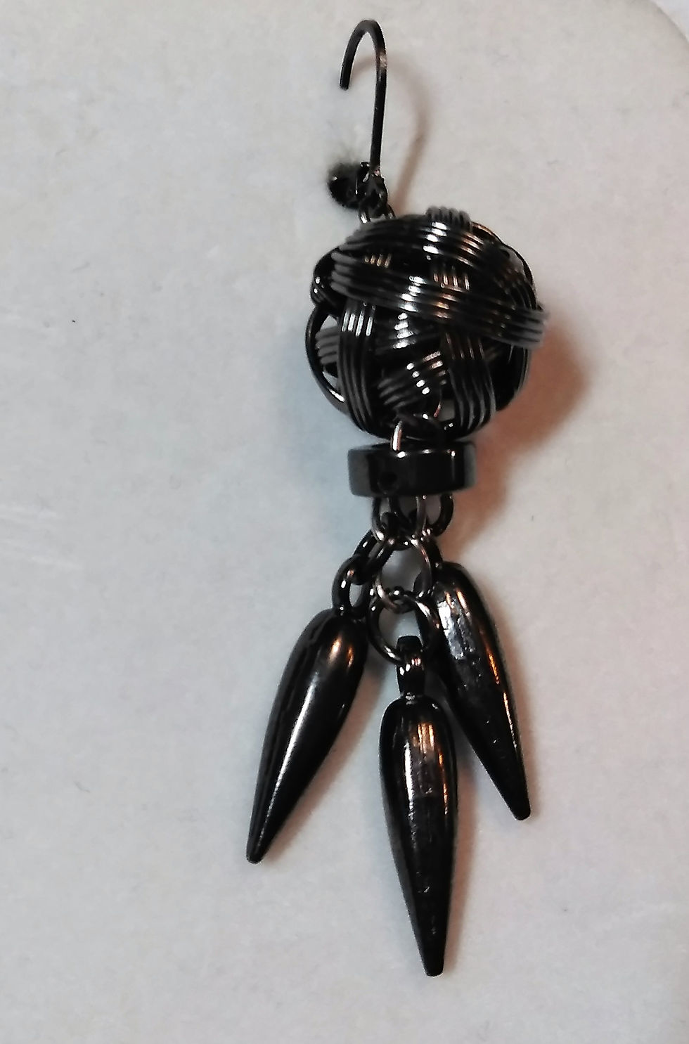Thumbnail: Solid Gun Metal | Earrings | THE NEW GREATNESS | Earrings | Jewelry