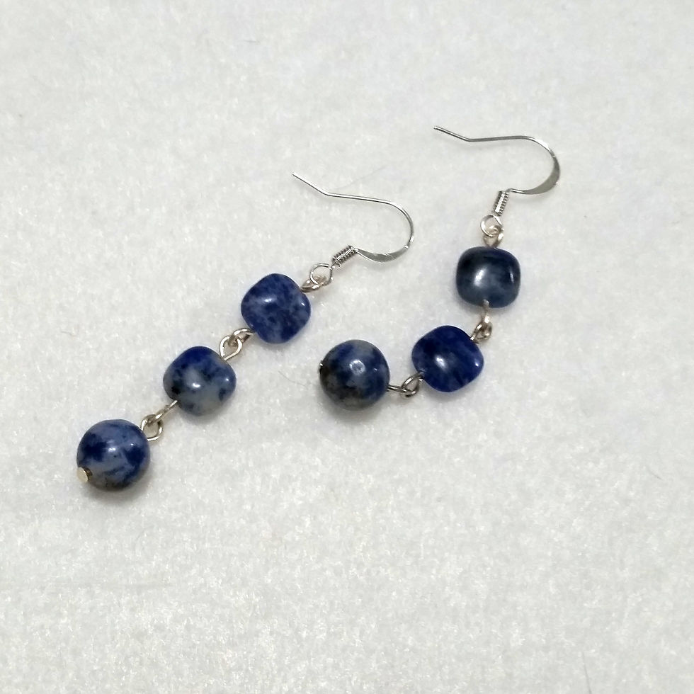 Sodalite Calming Gemstone Earrings