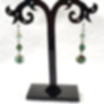 Czech Glass Earrings | Aqua