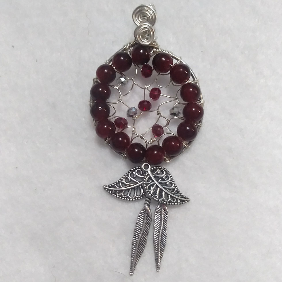 Thumbnail: Red Dreamcatcher