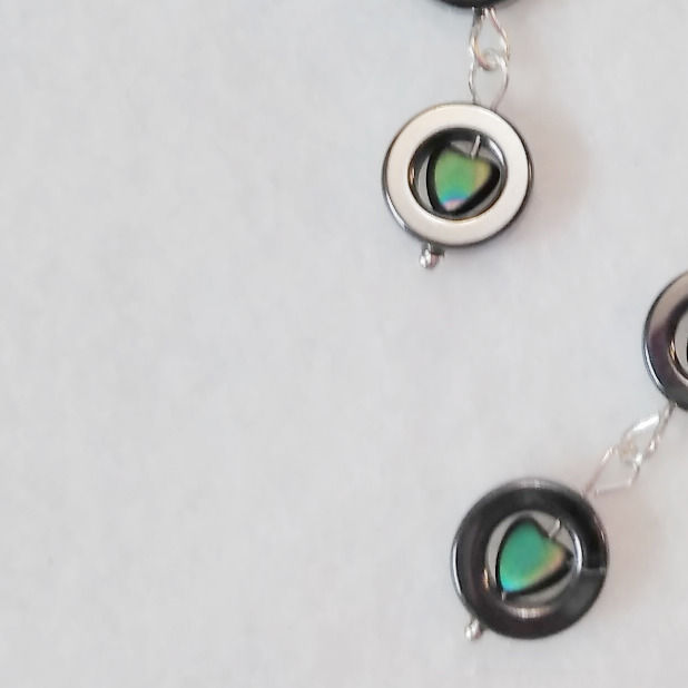 Thumbnail: Hearts N Hematite Earrings | Earth's Natural Art and Jewelry