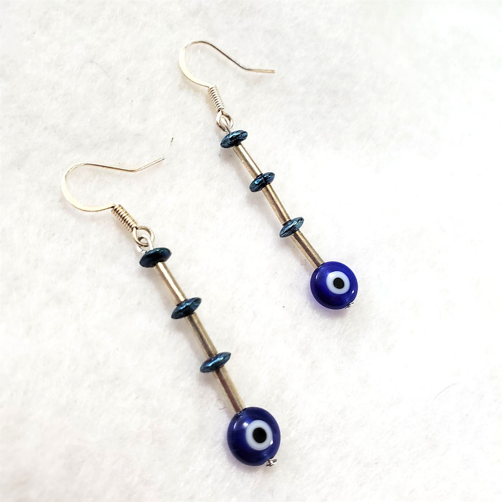 Thumbnail: Evil Eye Earrings | Protection