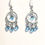 Thumbnail: Blue Bead Chandelier Earrings
