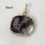 Thumbnail: Charoite Wire Wrapped Pendant | Square | Stone of Transformation
