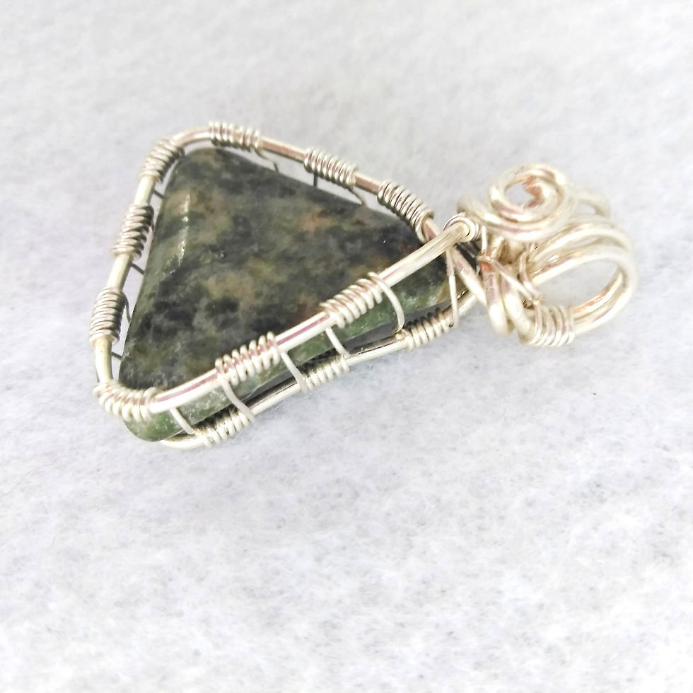 Thumbnail: Chlorite | Wire Wrapped Pendant | Jewelry