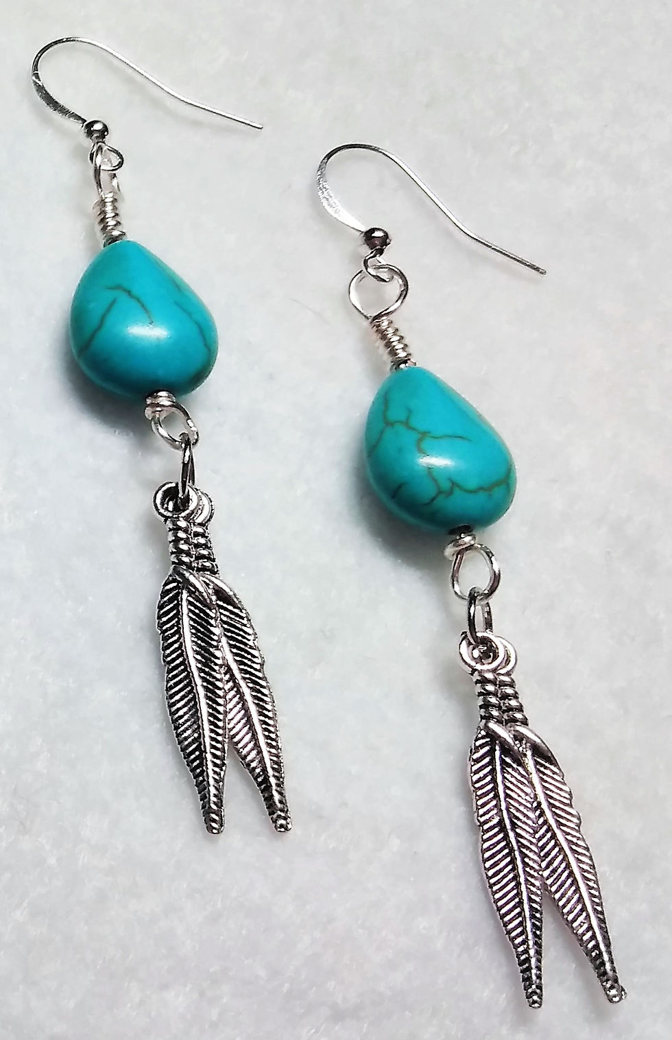 Earring | Turquoise | Wire Wrapped Bracelet | Earrings