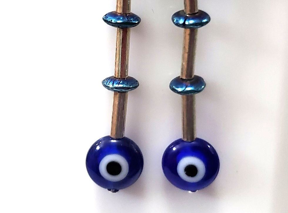 Thumbnail: Evil Eye Earrings | Protection