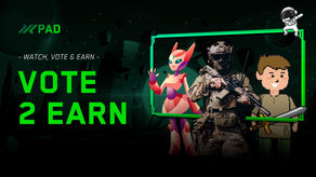 Vote2Earn ist da
