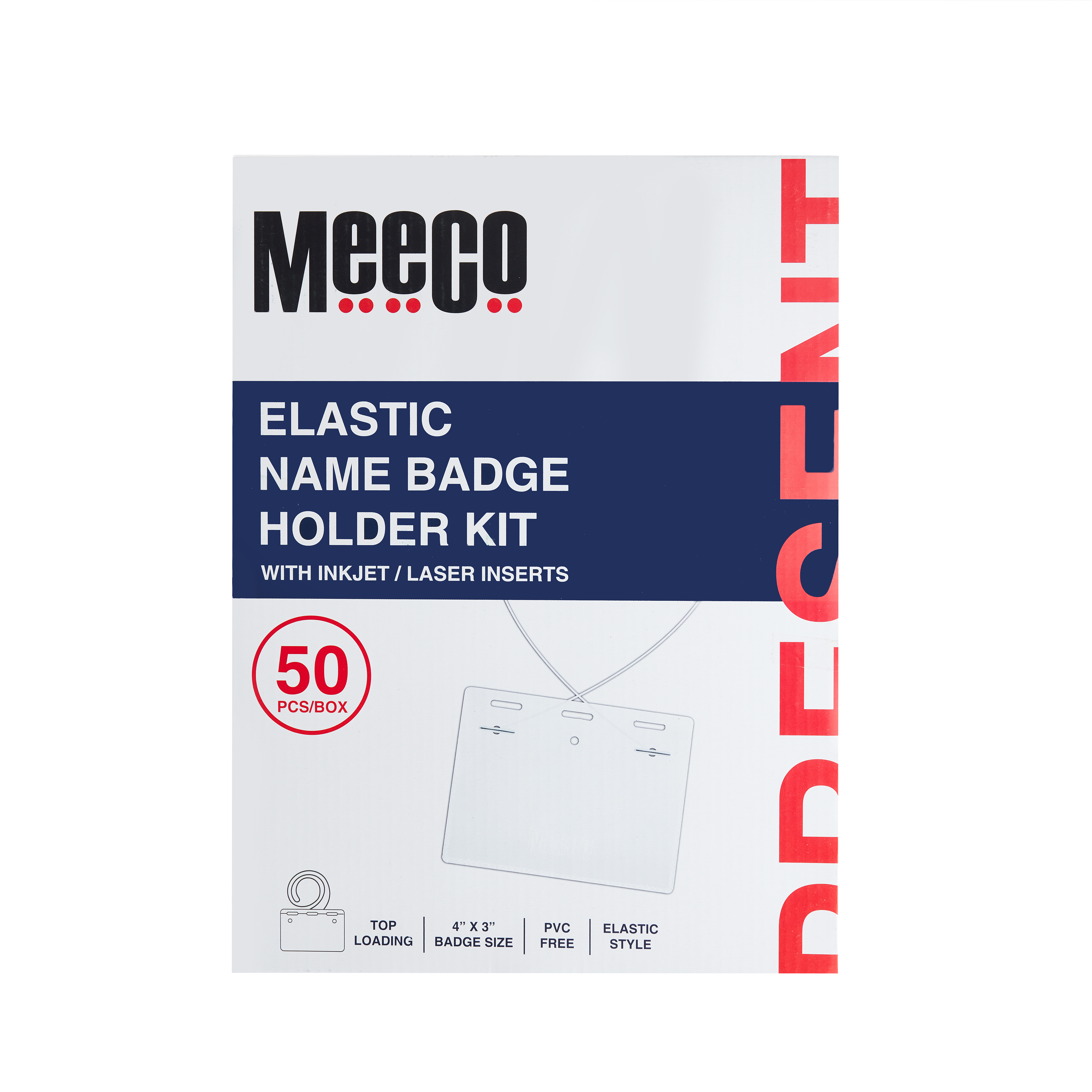 Elastic Name Badge Holder Kit