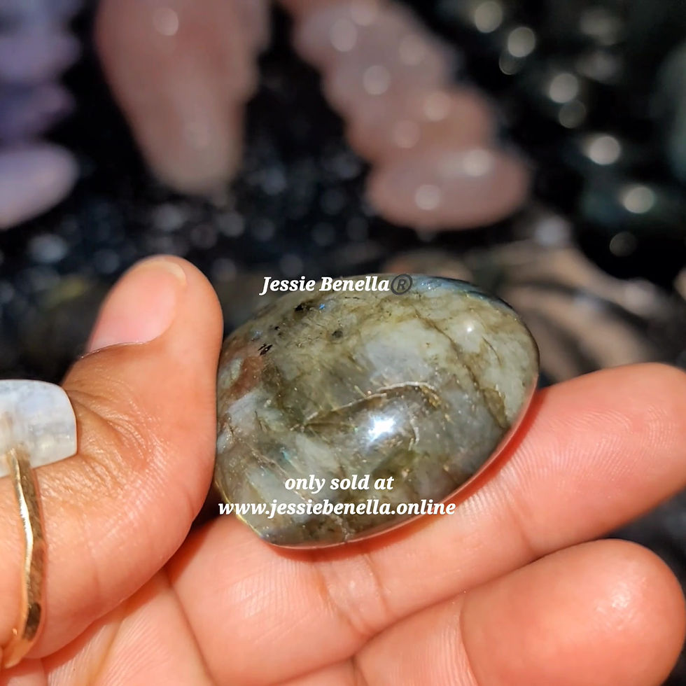 Thumbnail: Labradorite Puffy Hearts