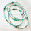 Thumbnail: Turquoise Dreams & Ocean Breeze Waist Bead Chain in 14 Karat Solid Gold