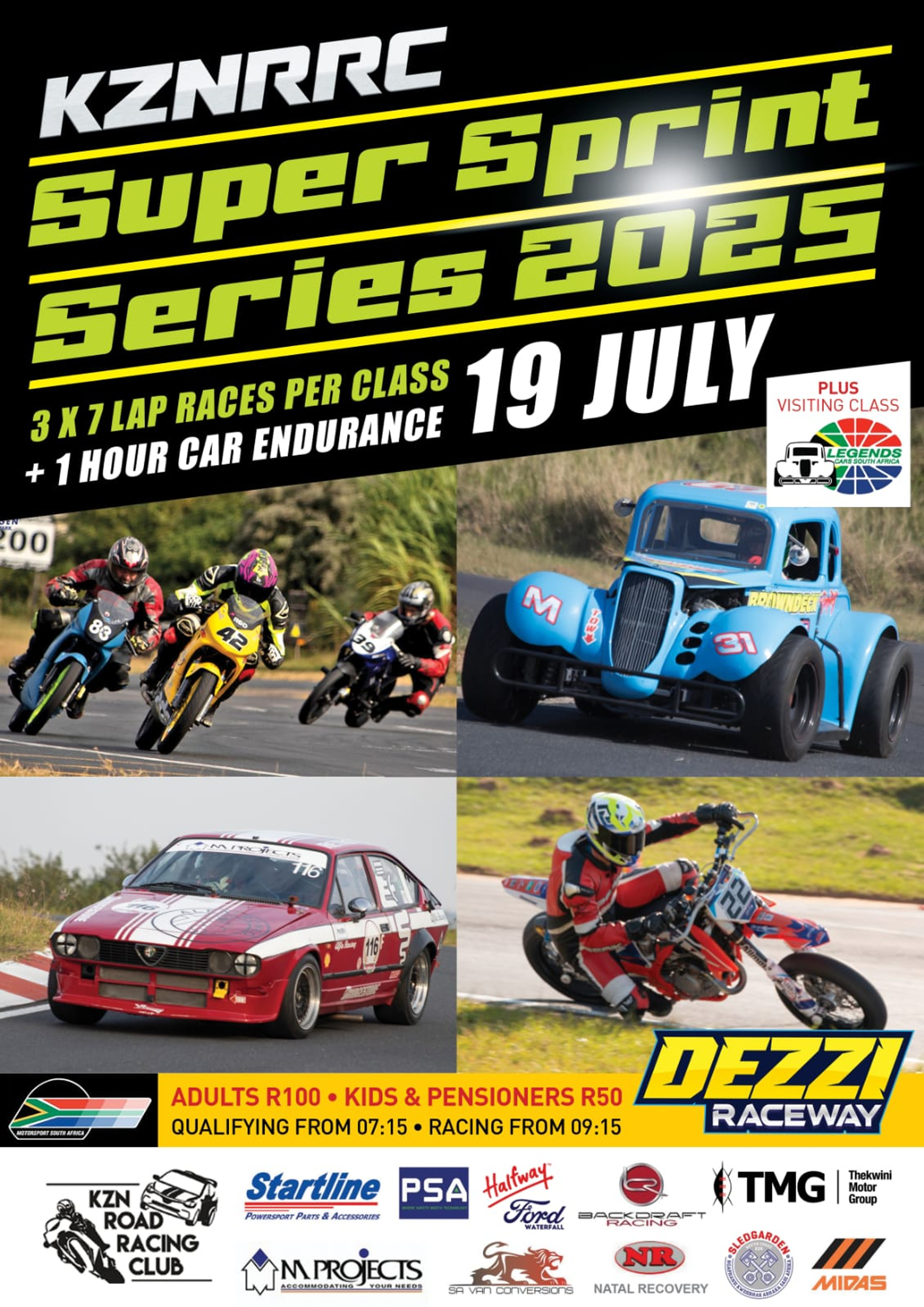 KZNRRC SUPER SPRINT SERIES