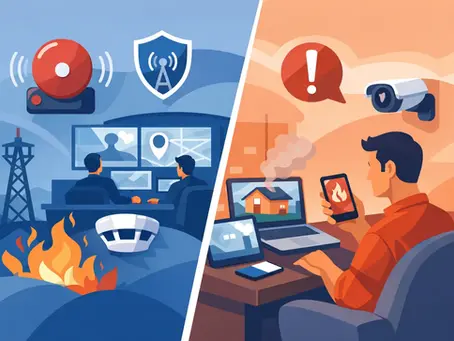 Fire Alarm Monitoring vs Self Monitoring
