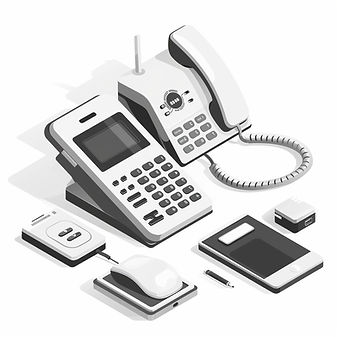 iamfish_black_and_white_isometric_voip_p