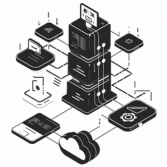 alankarmisra_a_black_and_white_flat_illustration_of_an_app_pipe_17dc2182-2dc5-44aa-836e-79