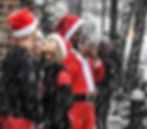 Santa love, NYC 2017