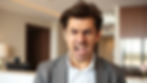 Angry hotel guest during a front desk conflict