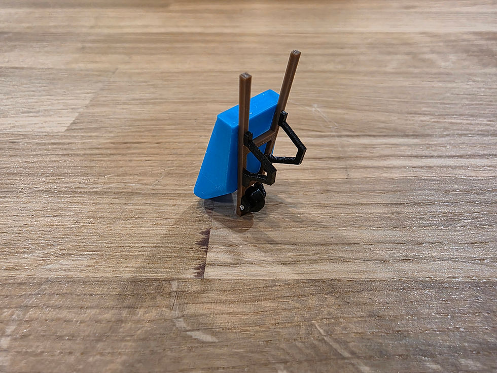 Thumbnail: 1/50 Red Wheel Barrow 2 Pack