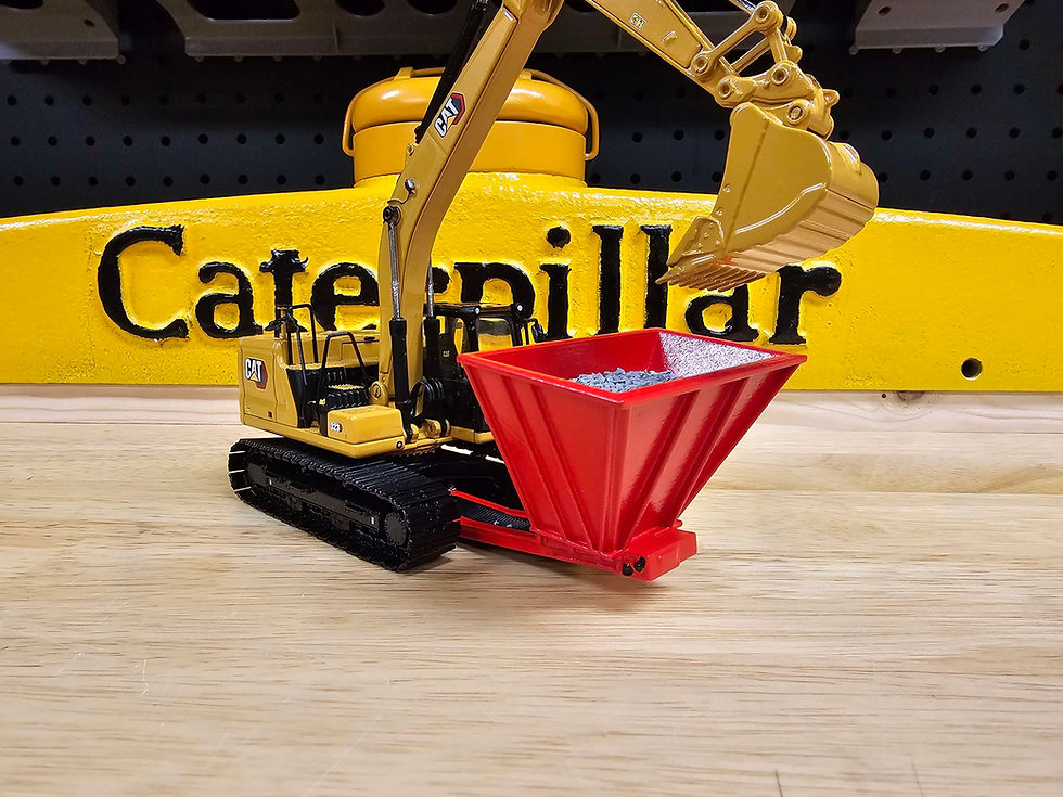 Thumbnail: CAT 323 w/ Stone Slinger Attachment