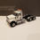Thumbnail: International HX520 Tandem Day Cab Tractor with XL 120 Lowboy Trailer in White