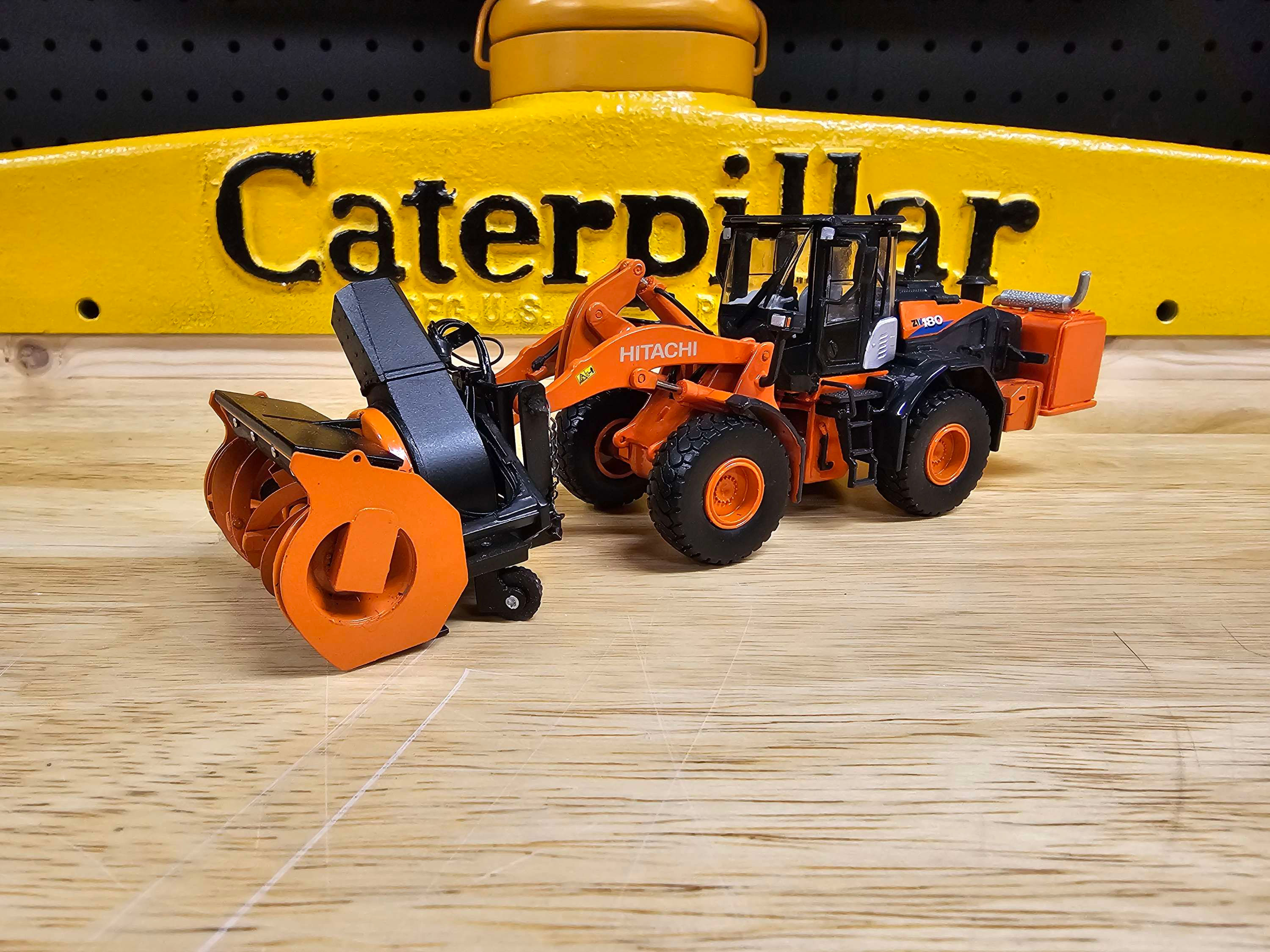 Hitachi ZW180 Snow Blower Setup