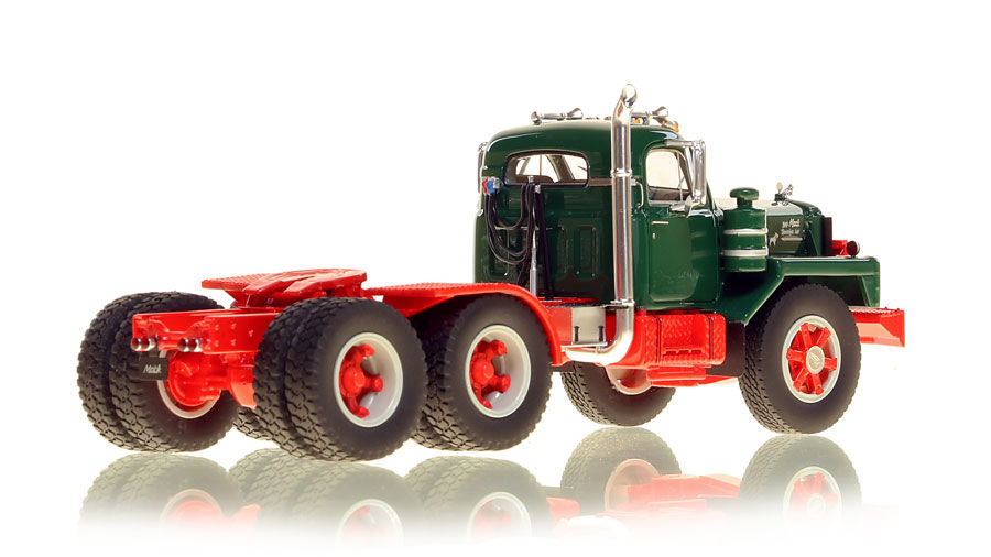 Thumbnail: Mack B-81 Tandem Axle Tractor Green/Red