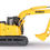 Thumbnail: Kobelco SK 140 SRLC-7 Hydraulic Excavator - US Version