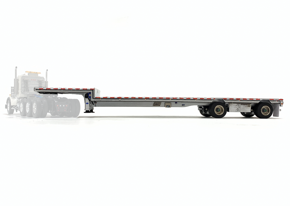 Thumbnail: Weiss Brothers Step Deck Trailer- Silver