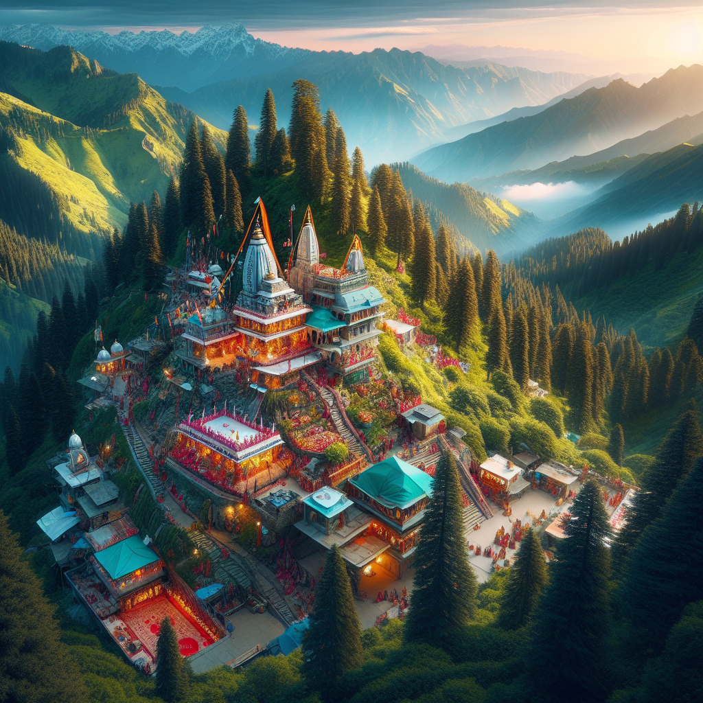 Scenic View from Shikari Devi