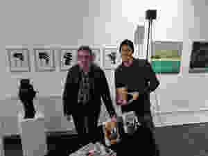 Fantasyautoren Wolfgang Hohlbein und Jonas M. Light