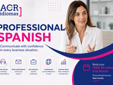 Professional Spanish Lessons
