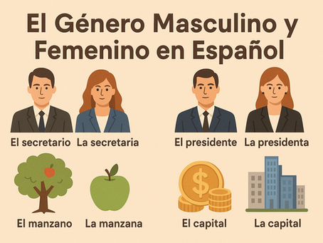 Genero masculino y femenino