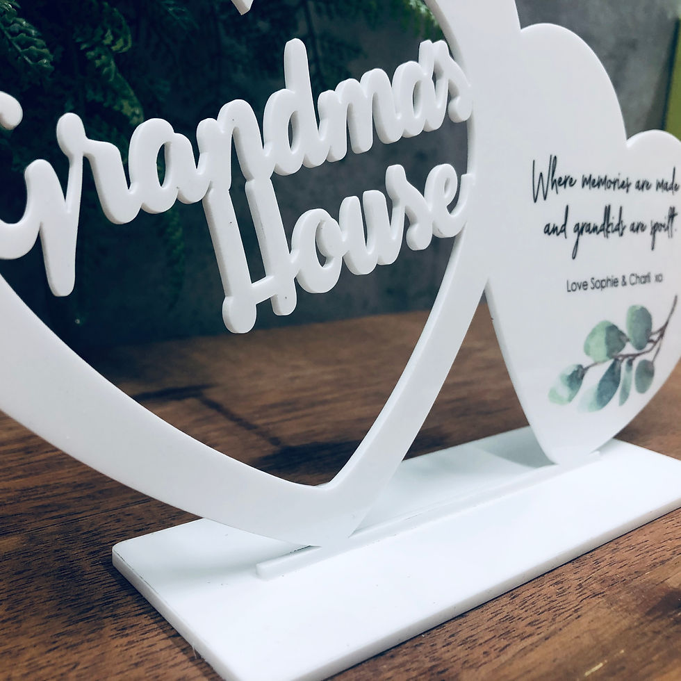 Thumbnail: Grandkids Personalised Heart