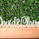 Thumbnail: Custom Name & Name - White Wedding Signs