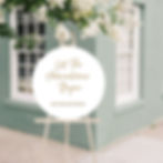 Let the Adventures Begin - Round Welcome Sign